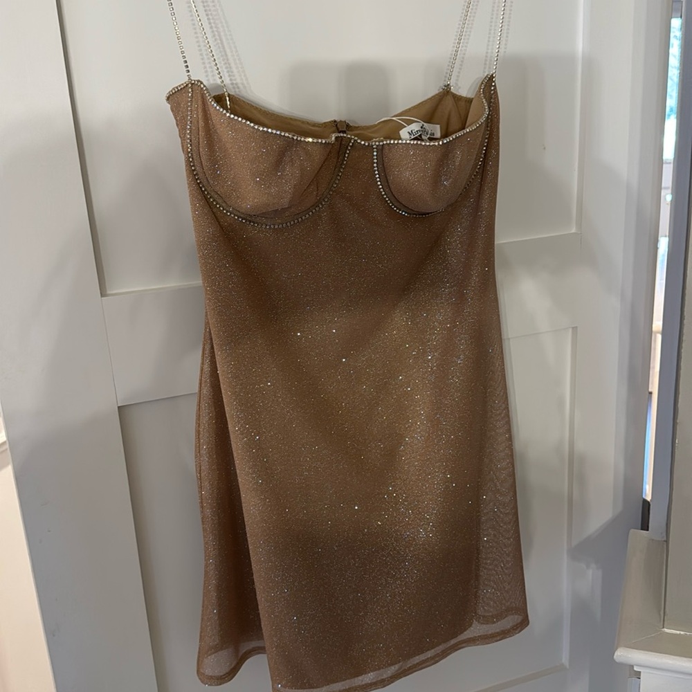 Mirror Palais starlight mini dress. Beautiful. Brand new